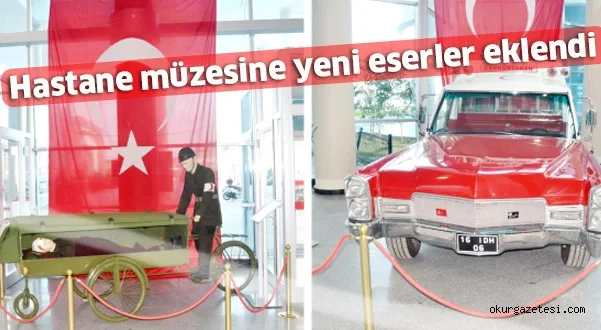 Hastane müzesine yeni eserler eklendi