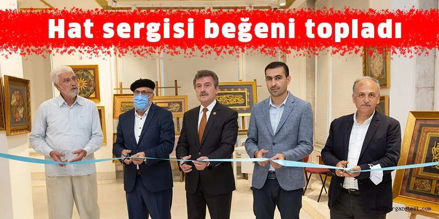 Hat sergisi beğeni topladı