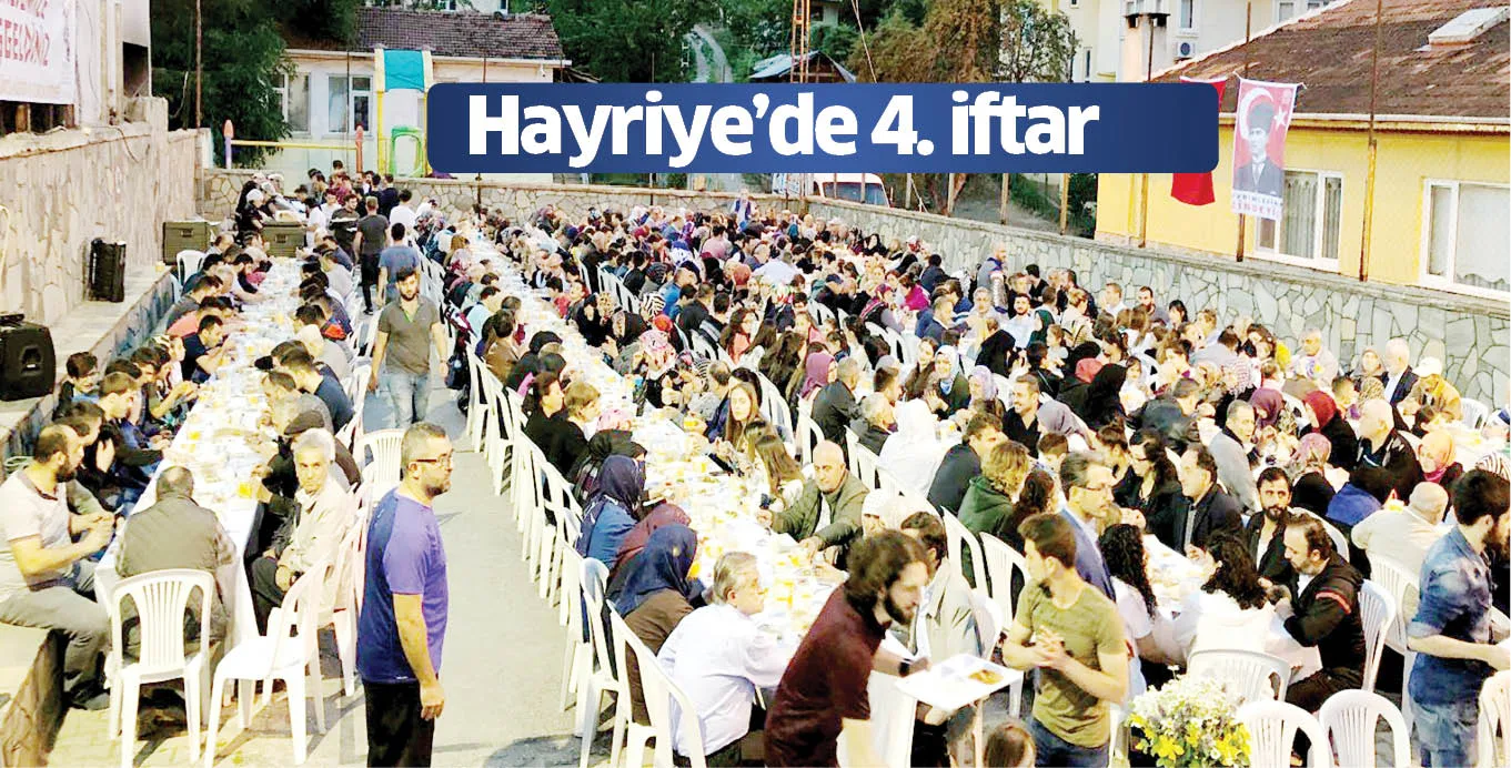 Hayriye'de 4. iftar