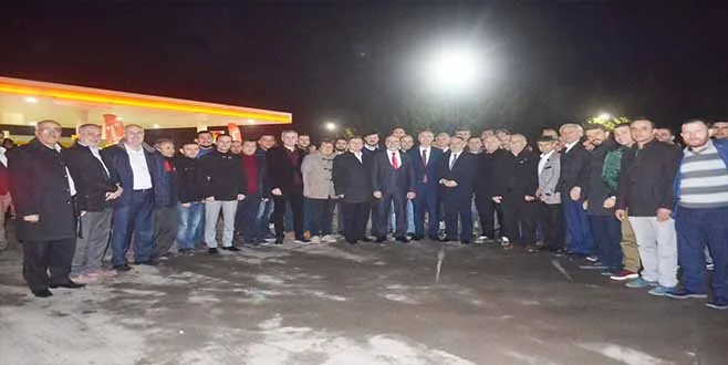 TABAN'A ÇOŞKULU KARŞILAMA