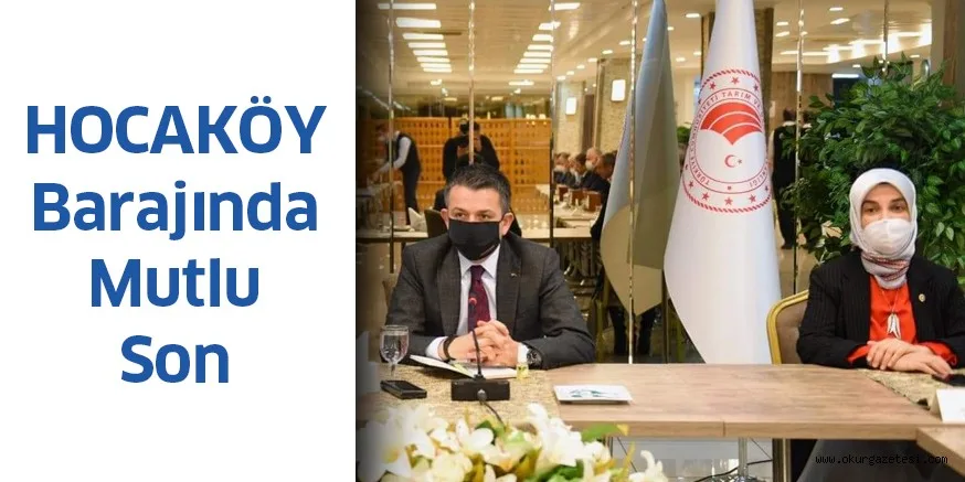 Hocaköy Barajı'nda mutlu son