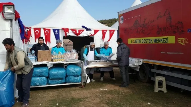 İbbden Çanakkaleli Depremzedelere Yardım Eli
