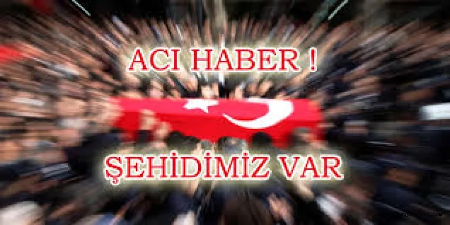 İdlib'de rejim güçlerinin hain saldırısında 1 askerimiz şehit oldu