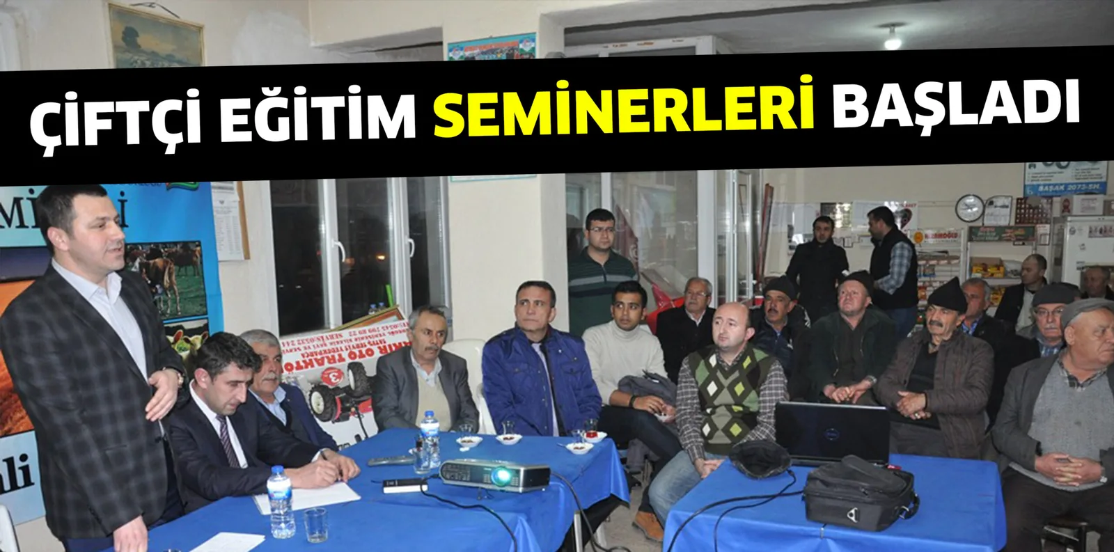 ÇİFTÇİ EĞİTİM SEMİNERLERİ BAŞLADI