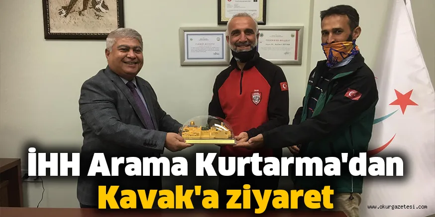 İHH Arama Kurtarma'dan Kavak'a ziyaret