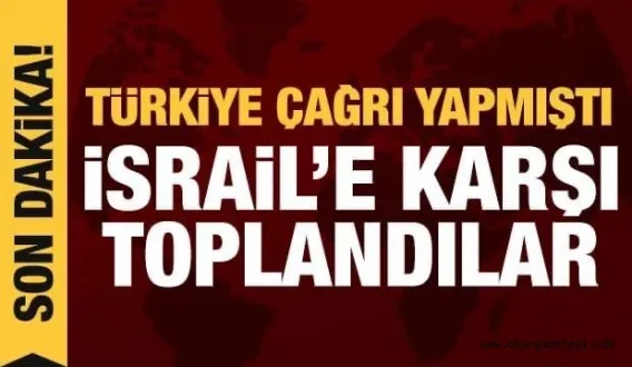 İİT, Türkiye'nin girişimiyle Cidde'de toplandı