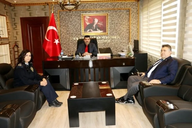 İl Emniyet Müdürü Tipioğlu Yosunkayayı Ziyaret Etti