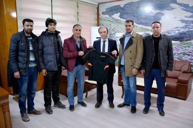 İl Hakem Heyetinden Başkan Vekili Epcime Ziyaret