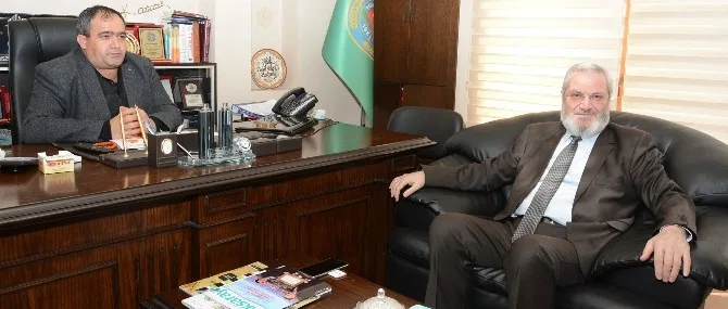İl Müftüsü Baldan Başkan Koçaka Ziyaret