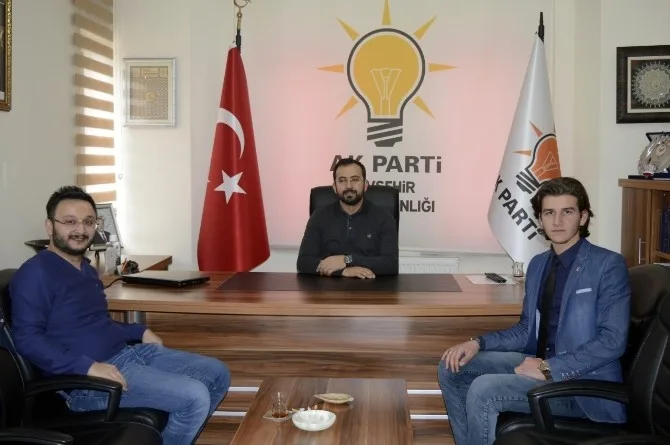 İl Öğrenci Meclis Başkanı Pak, Ak Parti İl Başkanı Tanrıveri Ziyaret Etti