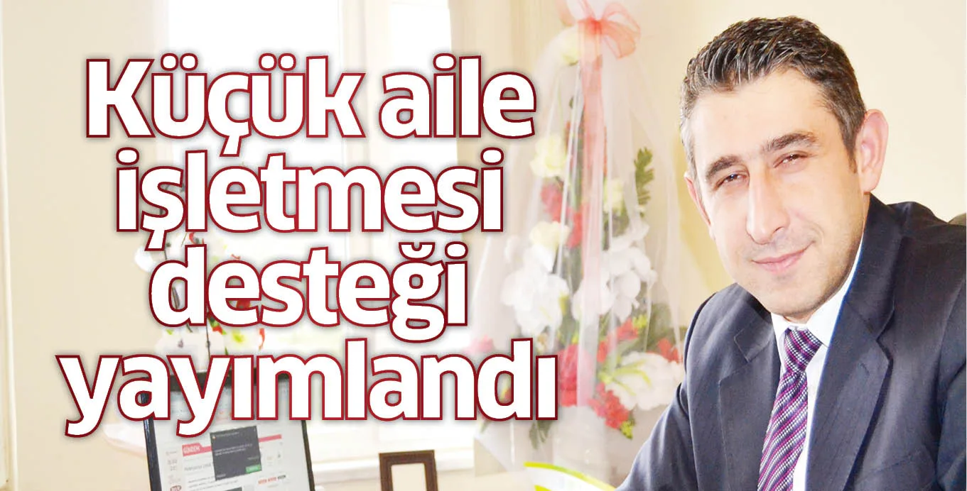 Küçük aile işletmesi desteği yayımlandı