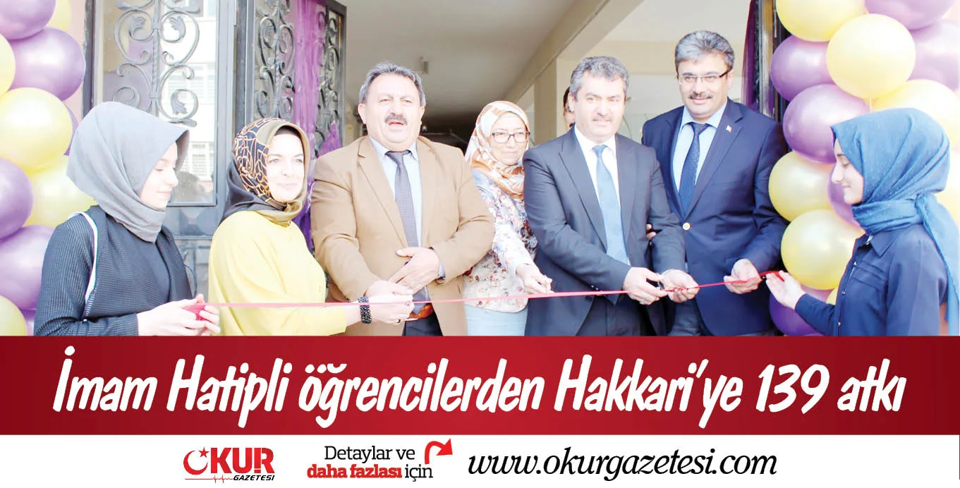 İmam Hatipli öğrencilerden Hakkari'ye 139 atkı
