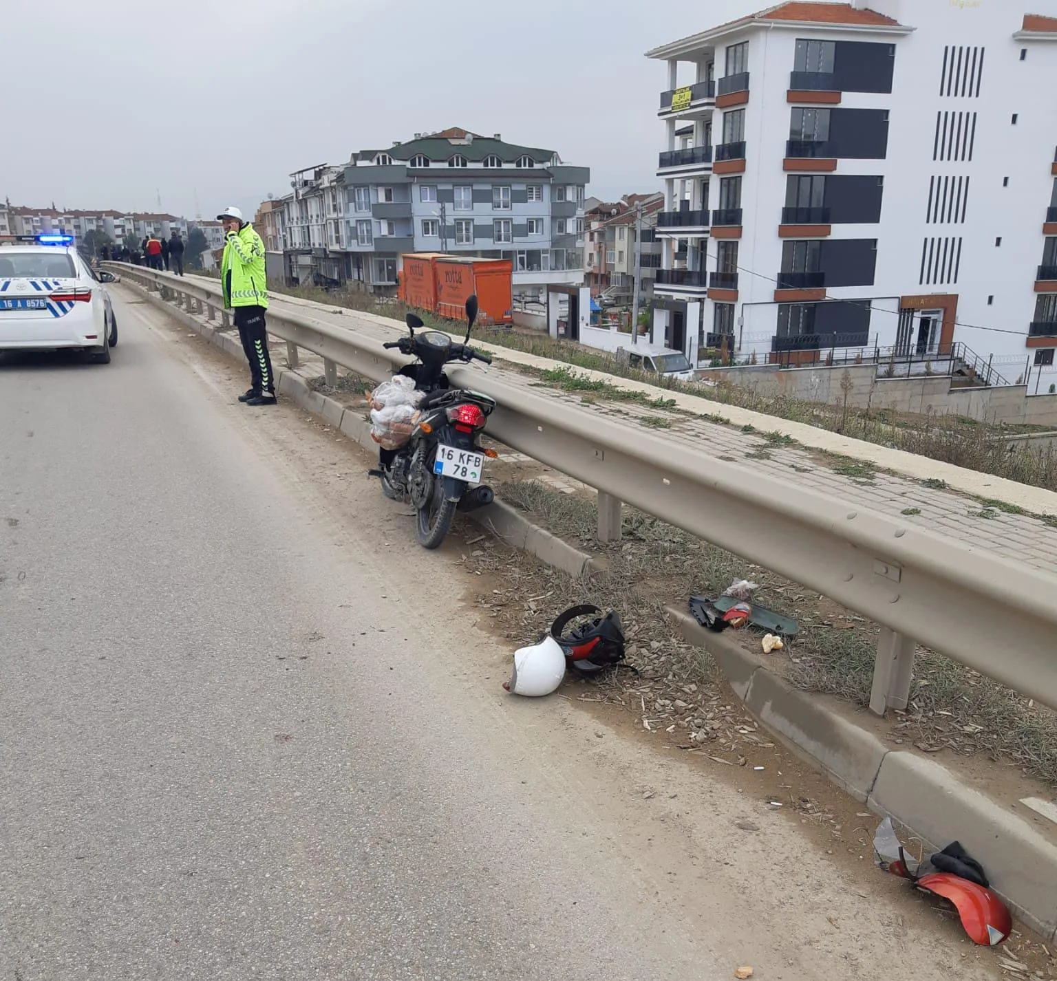 İnegöl'de feci kaza