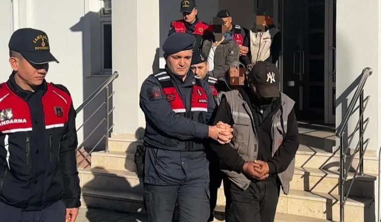 İnegöl'de bağ ve bahçelerden hırsızlık şüphelisi 3 kişi tutuklandı