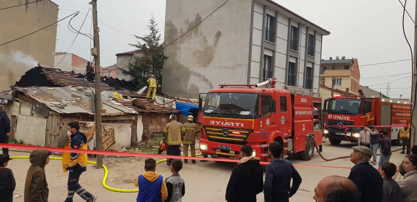 Korkutan yangın