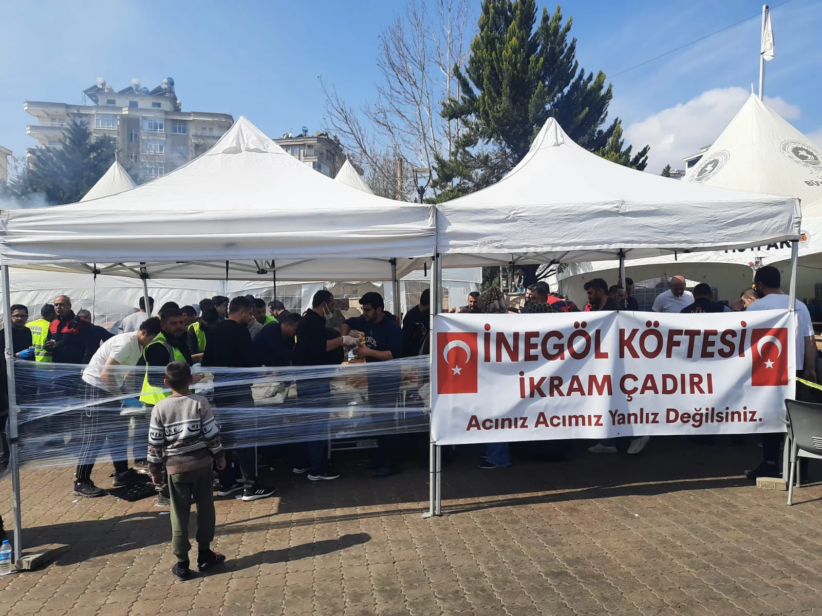 Hatay'da, Antep'te, Maraş'ta... İnegöllüler her yerde