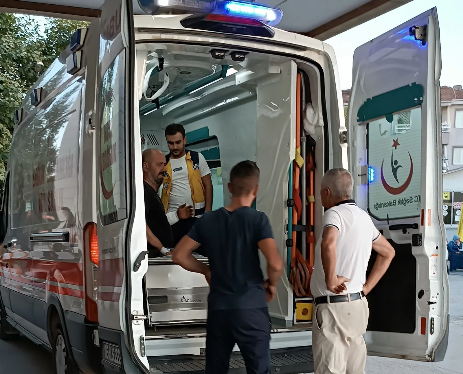 Kesim motoru kolunu kesti