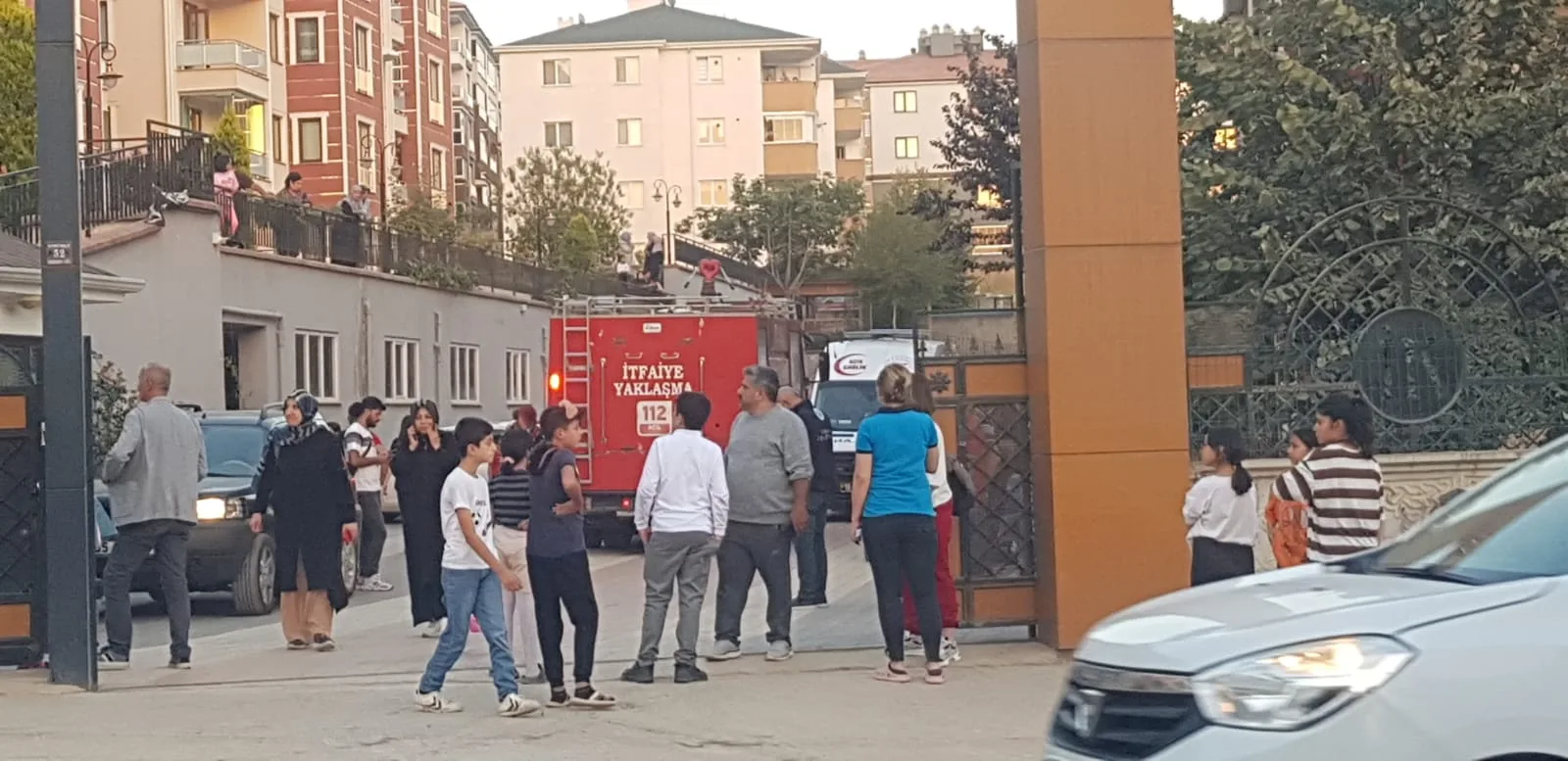 İnegöl'de yangın... 1 Kişi hastanelik oldu
