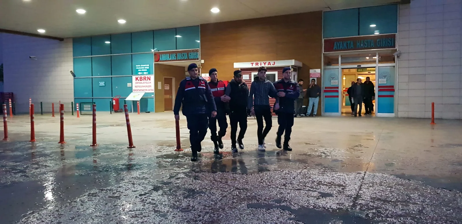 İnegöl'de kaçak göçmen operasyonları