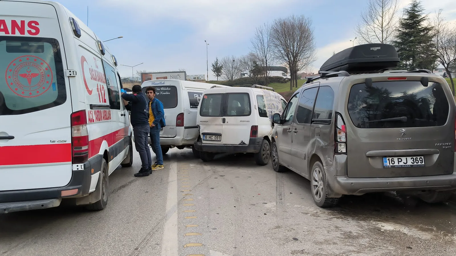 İnegöl'de faciadan dönüldü