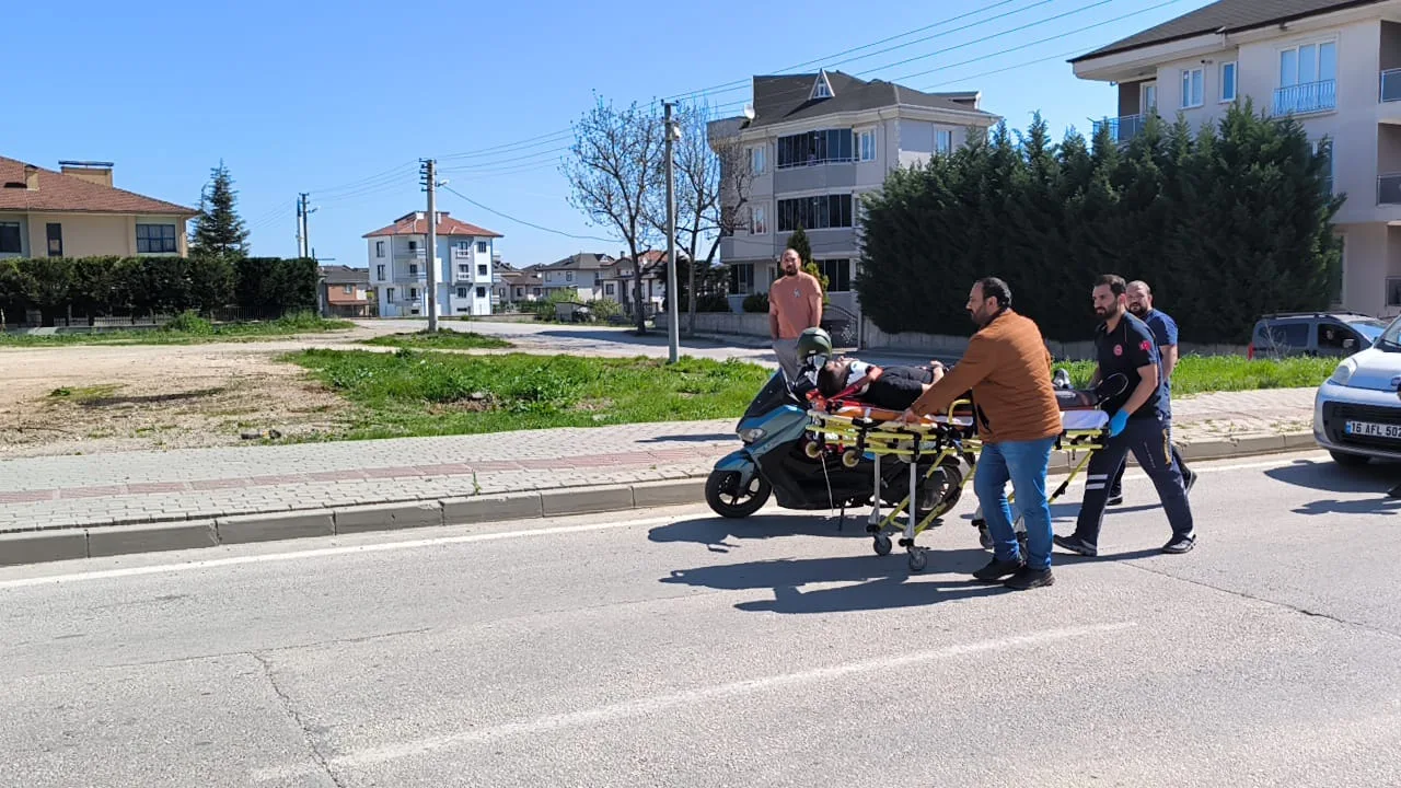 İnegöl'de iki genç ölümden döndü