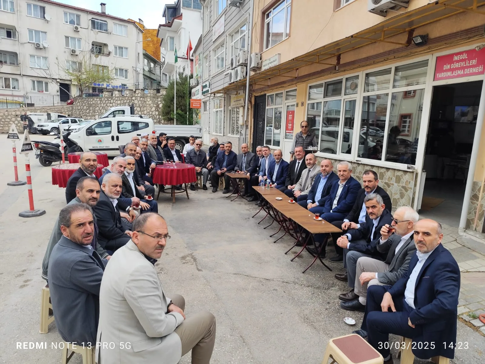 İnegöl'de din görevlileri bayramda bir araya geldi