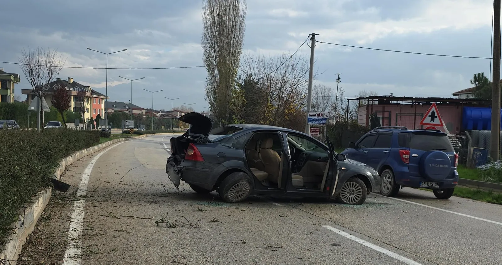 Korkutan kaza