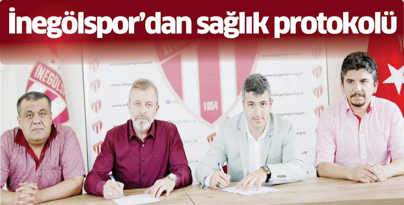 İnegölspor'dan sağlık protokolü