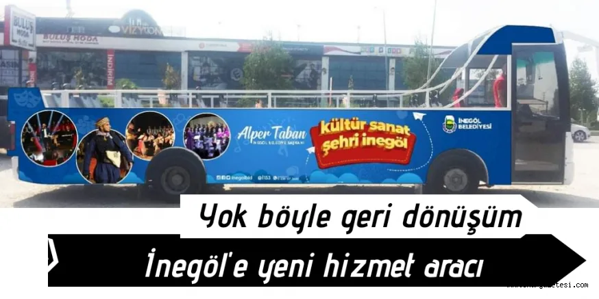 İnegöl Belediyesi'nden müthiş geri dönüşüm