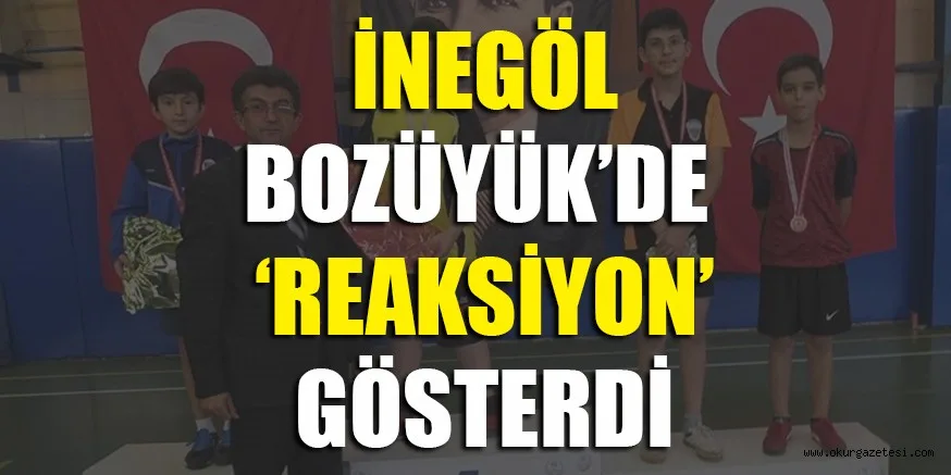 İNEGÖL BOZÜYÜK’DE ‘REAKSİYON’ GÖSTERDİ