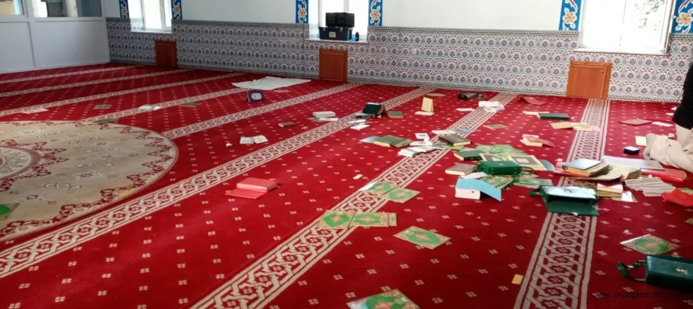 İnegöl'de camiye çirkin saldırı