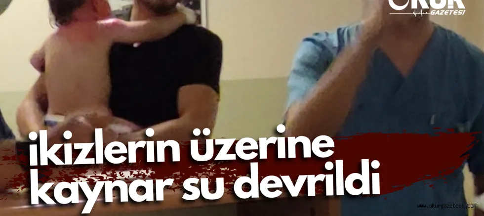 İnegöl'de can yakan olay.... Henüz iki yaşındaki ikizler...