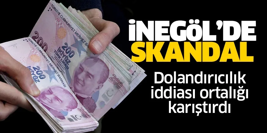 İnegöl'de dolandırıcılık iddiası