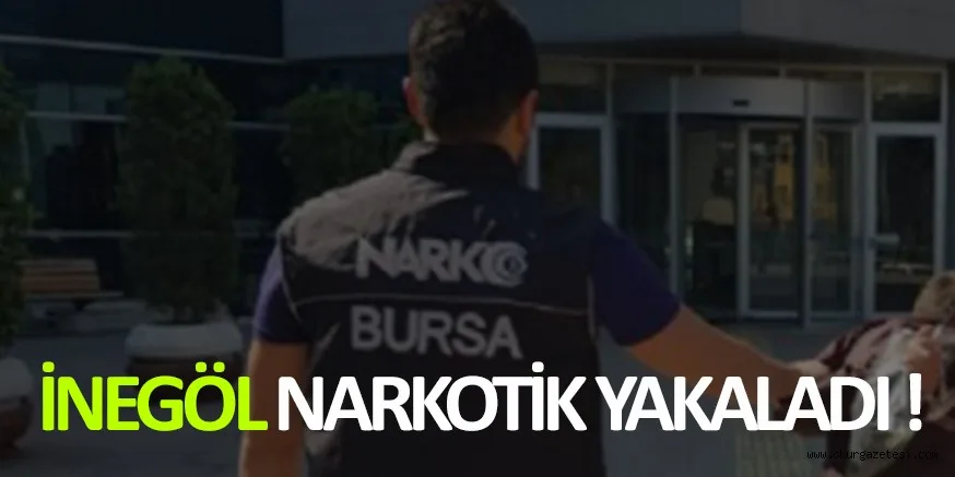 İnegöl'de durdurulan araçta uyuşturucu ele geçirildi