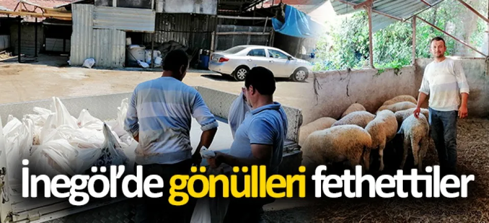 İnegöl'de gönülleri fethettiler