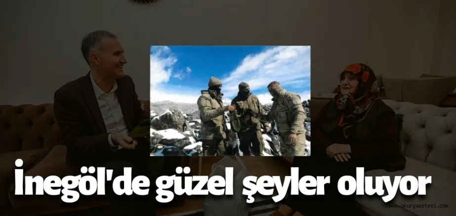 İnegöl'de güzel şeyler oluyor