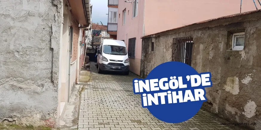 İnegöl'de intihar