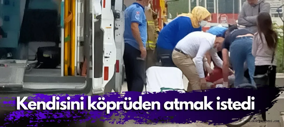 İnegöl'de intihar girişimi