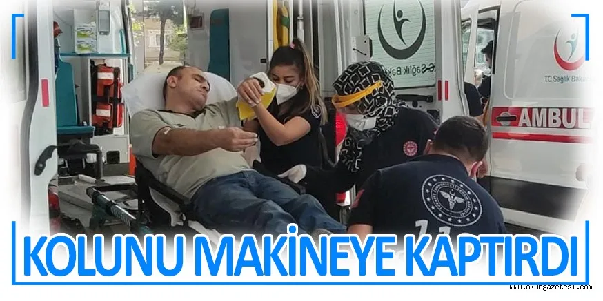 İNEGÖL’DE İŞ KAZASI