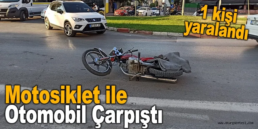 İnegöl’de kaza; 1 yaralı