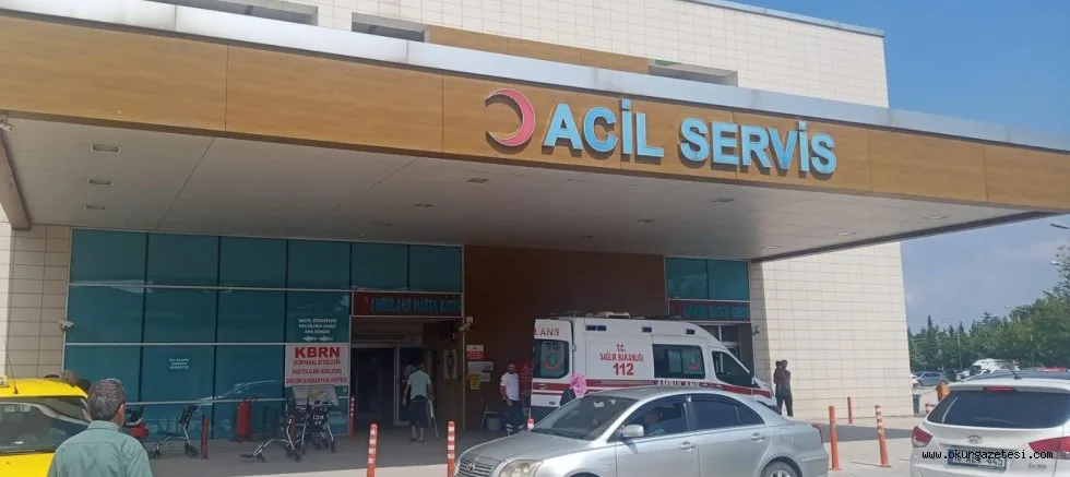 İnegöl'de pencereden düşen 2 yaşındaki çocuk yaralandı