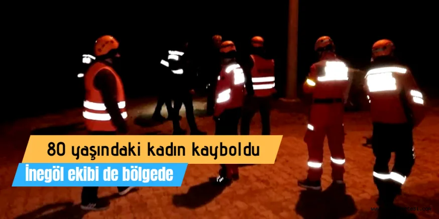 İnegöl'deki ekipler de olay yerinde