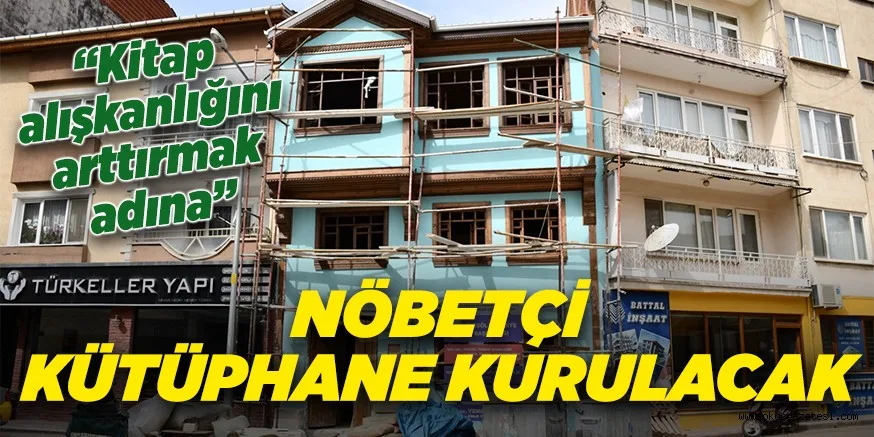 İNEGÖL’E NÖBETÇİ KÜTÜPHANE KURULACAK