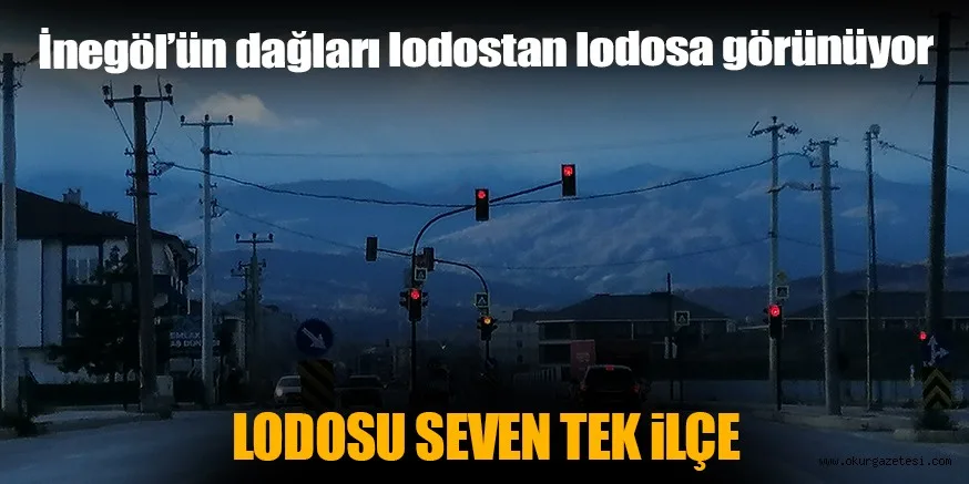 İnegöl havası lodos ile sıfırlanıyor