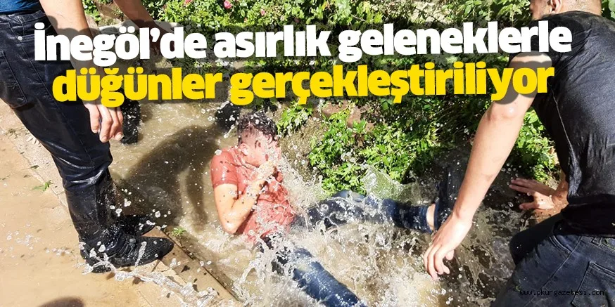 İnegöl kırsalında asırlık geleneklerle ’düğün’