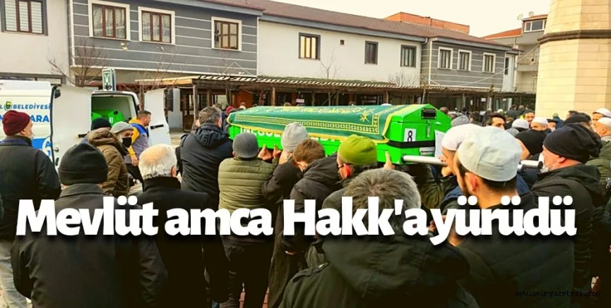 İnegöl'ün 'Mevlüt Amca'sı son yolculuğuna uğurlandı