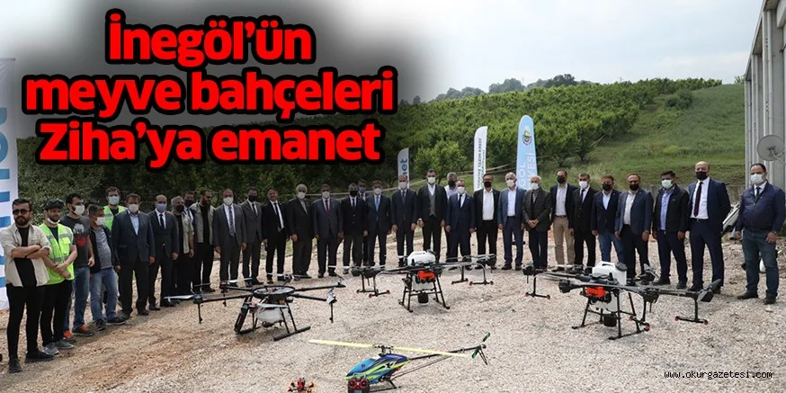 İnegöl’ün meyve bahçeleri Ziha’ya emanet
