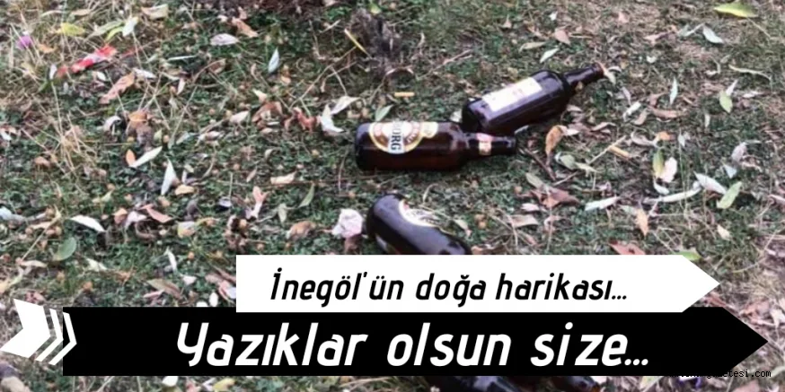 İnegöl'ün nezih mekanları, alkoliklerin yuvası oluyor