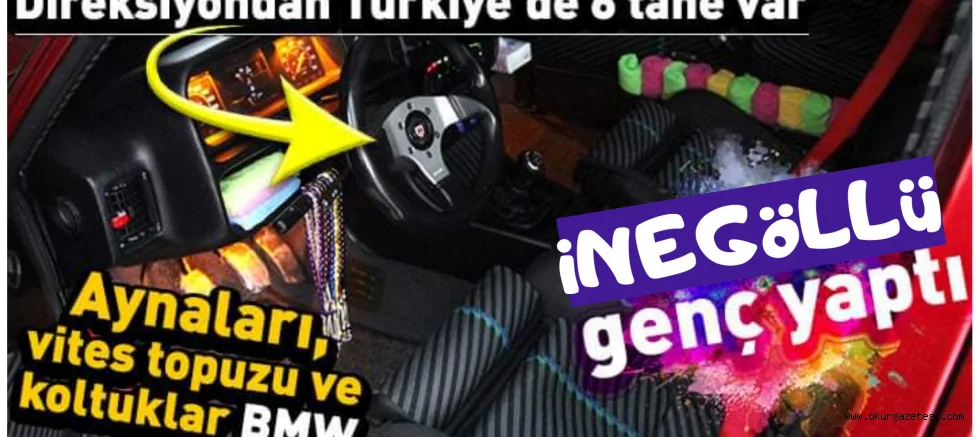 İNEGÖLLÜ GENÇ YAPTI