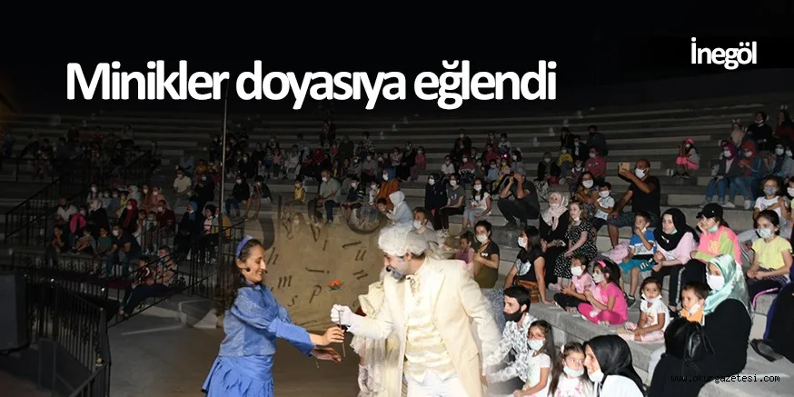 İnegöllü minikler yeniden kültür sanatla buluştu